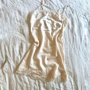 Vintage Christian Dior Silky Satin Slip Dress